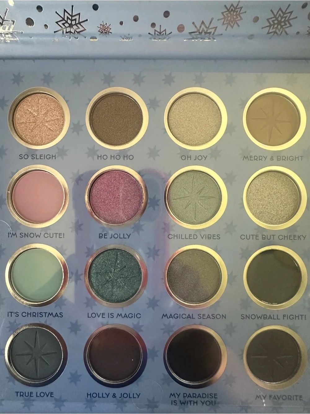 Disney Stitch & Grinch Glitter Eyeshadow Palette Set New